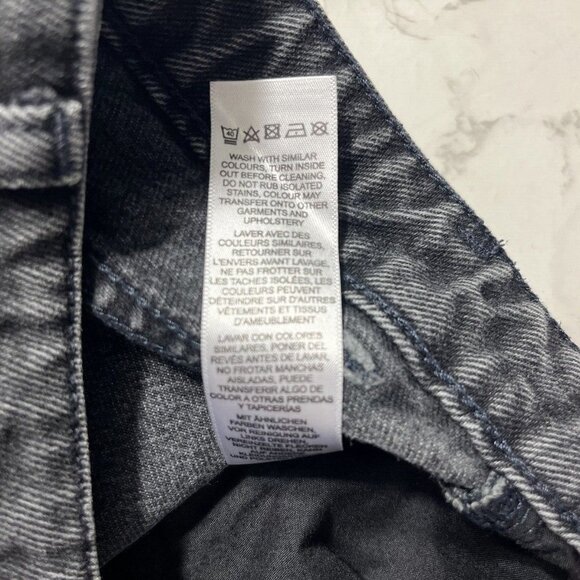 ASOS Straight Leg Jeans Black Women's Size 30 EUC - Picture 9 of 9